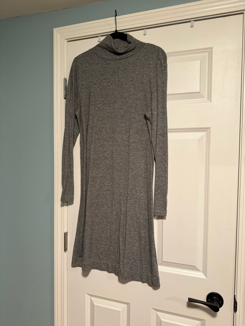 10 Items for $20: J. Crew Gray Long-Sleeve Turtleneck Midi Dress